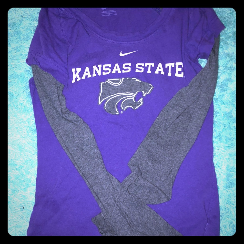 This a Kansas state Nike Longsleeve shirt